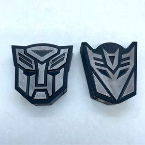 TransFormers Megatron & Bumblebee Light up and Sound Ornament  2010 Hasbro